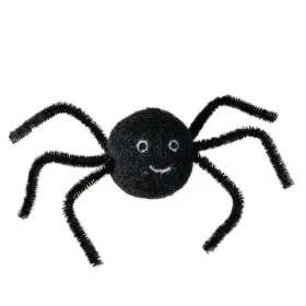 Boltze Hängefigur Vexra Spinne Schwarz Höhe 6 cm - Wolle & Polyester