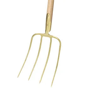 IDEAL-Dunggabel mit Federdülle und Eschen-Langstiel 130 cm