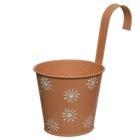 Kaemingk Einhängetopf Sonne Terra braun Ø 14 cm - Metall Kaemingk Einhängetopf Sonne Terra braun Ø 14 cm - Metall