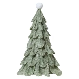 Weihnachtsdeko Tannenbaum Hellgrün/Grau 24 cm - Filz