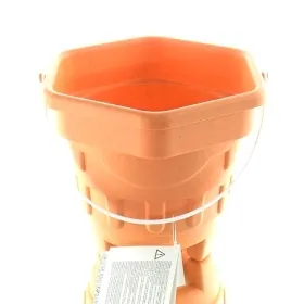 Kaemingk Kinder Eimer Orange in Sandburgform Ø 22,5 cm - Kunststoff Kaemingk Kinder Eimer Orange in Sandburgform Ø 22,5 cm - Kunststoff