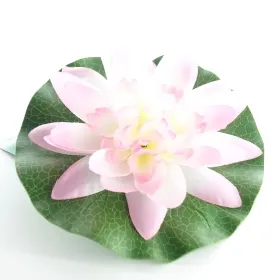 Kaemingk Lotusblüte rosa-weiß Ø 13 cm - Kunstblumen Kaemingk Lotusblüte rosa-weiß Ø 13 cm - Kunstblumen