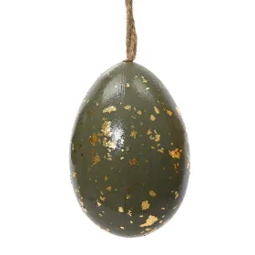 Kaemingk Osterdeko Hänger Ei - grün/gold