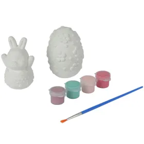 Kaemingk Ostermalset - Ei & Hase + 4 Farben und Pinsel