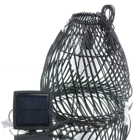 Kaemingk Solar Hängelampe Wicker 28-H36 cm schwarz
