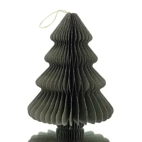 Kaemingk Weihnachtsanhänger Tannenbaum Grau Glitter & Aufhänger 20 cm - Papier Kaemingk Weihnachtsanhänger Tannenbaum Grau Glitter & Aufhänger 20 cm - Papier