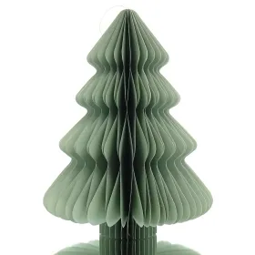 Kaemingk Weihnachtsanhänger Tannenbaum Mintgrün Glitter & Aufhänger 40 cm - Papier Kaemingk Weihnachtsanhänger Tannenbaum Mintgrün Glitter & Aufhänger 40 cm - Papier
