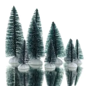 Kaemingk Weihnachtsdeko Kleiner Wald Grün beschneit 10er Set im Beutel - Kunststoff Kaemingk Weihnachtsdeko Kleiner Wald Grün beschneit 10er Set im Beutel - Kunststoff