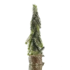 Kaemingk Weihnachtsdeko Minitanne Goldfarbener Glitter Holzbasis - Kunststoff Kaemingk Weihnachtsdeko Minitanne Goldfarbener Glitter Holzbasis - Kunststoff