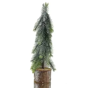 Kaemingk Weihnachtsdeko Minitanne Silberfarbener Glitter Holzbasis - Kunststoff Kaemingk Weihnachtsdeko Minitanne Silberfarbener Glitter Holzbasis - Kunststoff