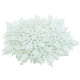 Kaemingk Weihnachtsdeko Schneeflocken Weiß mit Glitter Ø 10 cm - Kunststoff Kaemingk Weihnachtsdeko Schneeflocken Weiß mit Glitter Ø 10 cm - Kunststoff