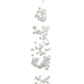 Kaemingk Weihnachtsdeko Schneegirlande Weiß 1,35 Meter - Polyester Kaemingk Weihnachtsdeko Schneegirlande Weiß 1,35 Meter - Polyester
