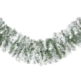 Weihnachtsdeko Tannengirlande Grün beschneidt Ø 20 cm Länge 2,7 m - Kunstpflanzen