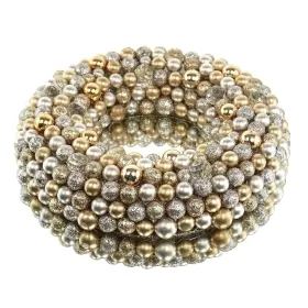 Kaemingk Weihnachtskranz Extravagant Goldene Töne Ø 33 cm - Kunststoff Kaemingk Weihnachtskranz Extravagant Goldene Töne Ø 33 cm - Kunststoff