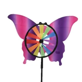 Kaemingk Windrad Schmetterling Lila & Pink Polyester