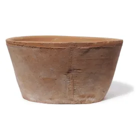 Kirschke Ibiza oval mit Loch 20x15 cm