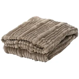 Kuscheldecke Grau Höhe 1 cm Breite 130 cm Länge 170 cm - Polyester Kuscheldecke Grau Höhe 1 cm Breite 130 cm Länge 170 cm - Polyester