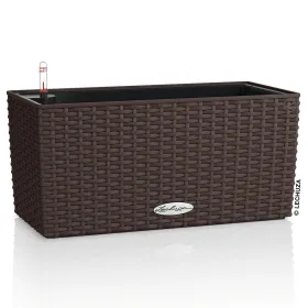 LECHUZA® Blumenkasten BALCONERA Cottage 40 Mokka All-in-One