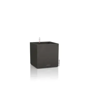 LECHUZA® Pflanzgefäße CANTO Stone 40 low Graphitschwarz All-in-One