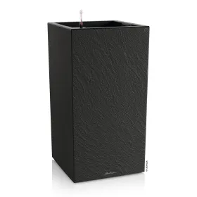 LECHUZA® Pflanzgefäße CANTO Slatestone 40 high Dunkelgrau All-in-One