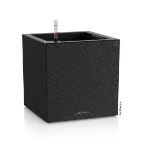 LECHUZA® Pflanzgefäße CANTO Slatestone 30 low Dunkelgrau All-in-One LECHUZA® Pflanzgefäße CANTO Slatestone 30 low Dunkelgrau All-in-One