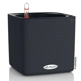 LECHUZA® Pflanzgefäße CUBE Color 16 Schiefergrau mit Dochtsystem LECHUZA® Pflanzgefäße CUBE Color 16 Schiefergrau mit Dochtsystem