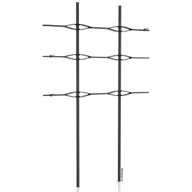 LECHUZA®-Rankgitter für TRIO 30 Schwarz - ohne Gefäß