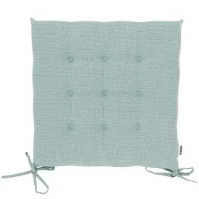 Lemetex UNIQUE Living® Deko-Kissen Chairpad Bliss outdoor 40 cm x 40 cm x 3 cm aqua blue