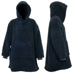 Lemetex UNIQUE Living® Hoodie Teddy dark blue 70 x 50 x 87 cm