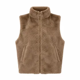 Lemetex UNIQUE Living® Weste Kiki size M/L taupe