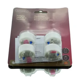 Lumineo LED Teelicht Timer Batterie 4s 3.8x3.8cm-1L flame