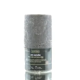 Lumineo LED Wachskerze Grey grau Ø 7 cm Höhe 15 cm warmweiß Indoor Lumineo LED Wachskerze Grey grau Ø 7 cm Höhe 15 cm warmweiß Indoor
