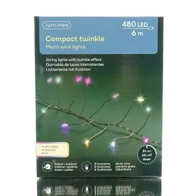 Lumineo Micro-LED Lichterkette Compact Twinkle Silberfarben 6 Meter 480 Lichter - bunt Lumineo Micro-LED Lichterkette Compact Twinkle Silberfarben 6 Meter 480 Lichter - bunt