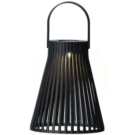 Lumineo Solar LED Lampe Schwarz Ø 14,5 cm Höhe 18,5 cm - Kunststoff