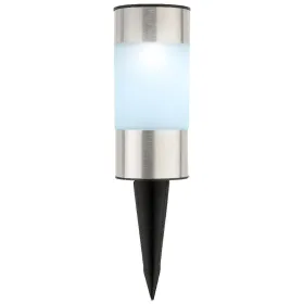 Lumineo Solar Stab- & Tischbeleuchtung Ø 6,3 Höhe 14 cm Edelstahl - kaltweiß