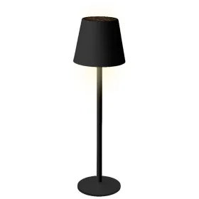 Lumineo Solar Tischlampe schwarz - Ø 11 cm Höhe 37 cm - Eisen