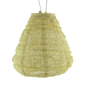 LUMIZ Lampion Solarlampe Tulip 20 Charme Yellow gelb Ø 20 cm - Tyvek®