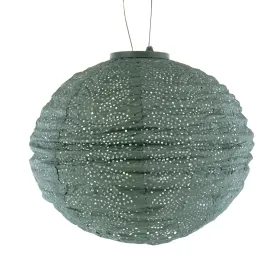 LUMIZ Lampion Solarlampe Round 30 Folia Sage Green salbeigrün Ø 30 cm - Tyvek®