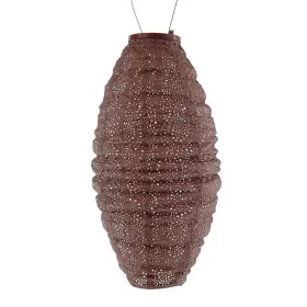 LUMIZ Lampion Solarlampe Long Oval 20 Paisley Copper kupferfarben Ø 20 cm - Tyvek®