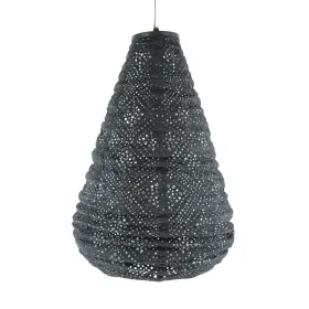 LUMIZ Lampion Solarlampe Drop 28 Topaze Dark Grey dunkelgrau Ø 28 cm - Tyvek®