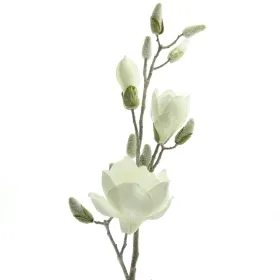 Magnolienzweig Weiß geeist 80 cm - Kunstblumen Magnolienzweig Weiß geeist 80 cm - Kunstblumen