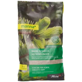 Manna Baum-Strauch-Heckendünger für ca. 20 m² - 2 kg Manna Baum-Strauch-Heckendünger für ca. 20 m² - 2 kg