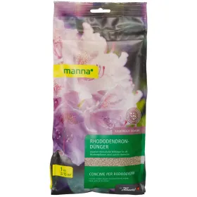Manna Rhododendrondünger für ca. 15 m² - 1 kg Manna Rhododendrondünger für ca. 15 m² - 1 kg