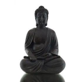 Mini Buddha Statue Lehrende Geste – Weisheit & Erkenntnis braunschwarz