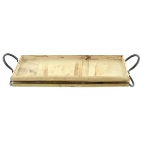 nature trends Holz Tablett m. Henkeln, 50x18x8 cm