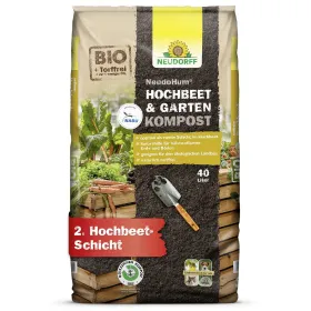 NEUDORFF® NeudoHum® BIO Hochbeet- & Garten Kompost torffrei - 40 Liter