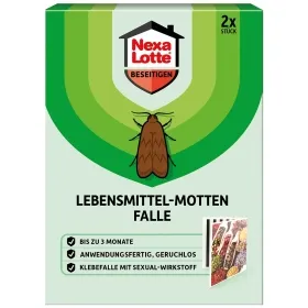 Nexa Lotte® Lebensmittel-Motten Falle - 2 Stück Nexa Lotte® Lebensmittel-Motten Falle - 2 Stück