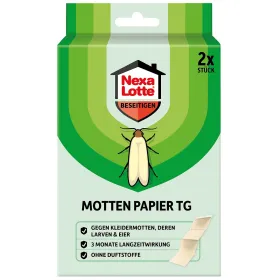 Nexa Lotte® Motten Papier TG - 2 Stück