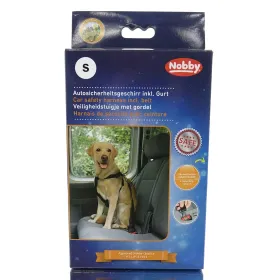 Nobby® Hunde Autosicherheitgeschirr inkl. Gurt Schwarz S Hals 15-53 cm Bauch 16-61 cm