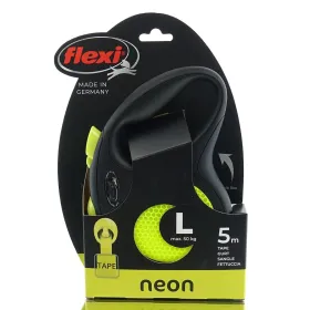 Nobby® Hunde flexi NEW NEON Gurt L Gelb 5 Meter